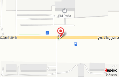 ООО Вторчермет НЛМК Юг на улице Лодыгина на карте