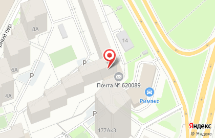 Компания по организации техосмотра и страхования Авто-Эксперт в Октябрьском районе на карте