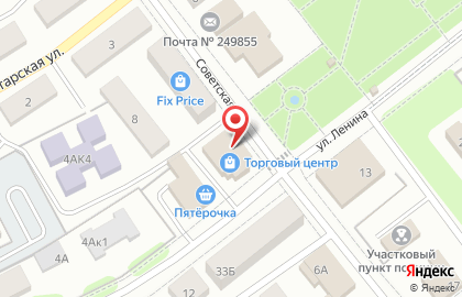 Магазин детских товаров МИР ДЕТСТВА на Советской улице на карте