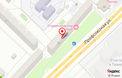 Гостиница Бора-Бора на Профсоюзной улице на карте