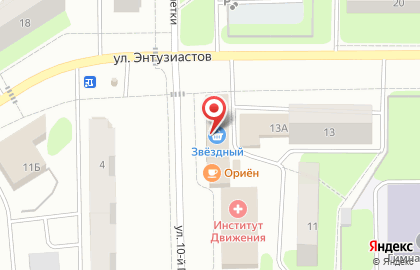 Микрокредитная компания ДеньгиАктив на улице Энтузиастов на карте