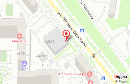 Гаражный кооператив г. Москвы в Зеленограде на карте
