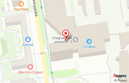 Комбинат питания Депо на улице Винокурова на карте