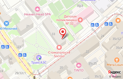 Центр Центр по работе с населением Центрального административного округа в Москве на карте