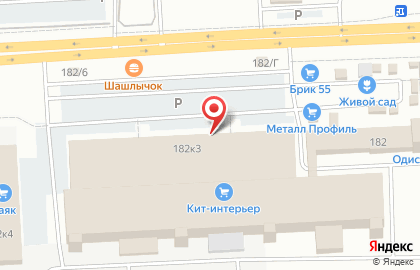 Центр натяжных потолков на улице 10 лет Октября на карте