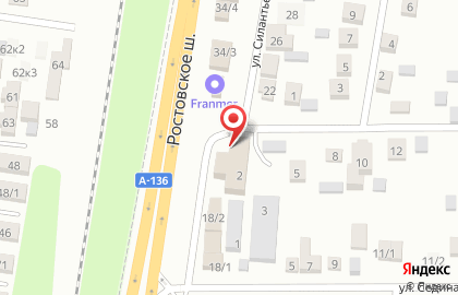 Страховое агентство Армеец на Есаульской улице на карте