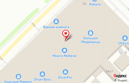 Салон мебели Нск-мебель на Светлановской улице на карте