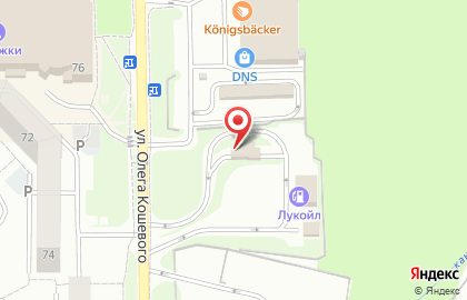 Автомойка в Калининграде на карте