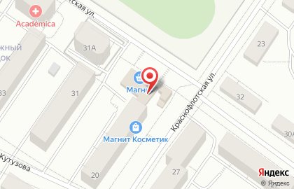Пекарня на Пирогова на Краснофлотской улице на карте