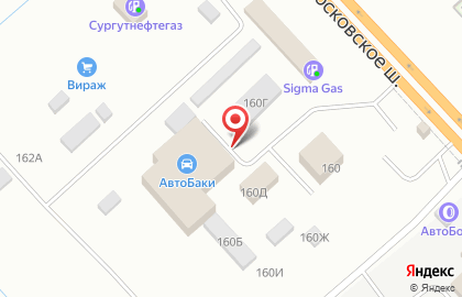 АвтоБаки на карте