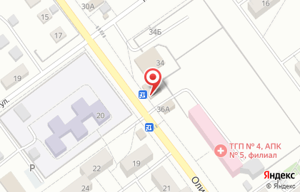 Мясной магазин Деревенька в Комсомольском районе на карте