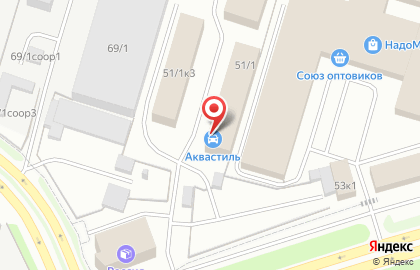 Автомойка Аквастиль на улице 30 лет Победы на карте