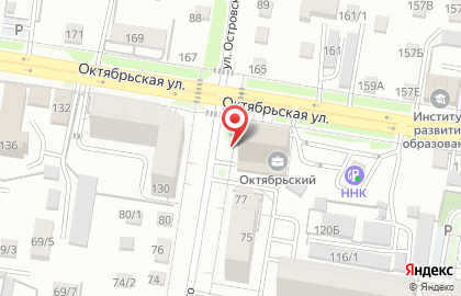Магазин Пивnoff на Октябрьской улице на карте