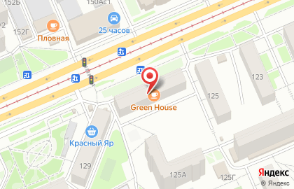 Банкомат ИКБ Совкомбанк, филиал в г. Красноярске на проспекте Газеты Красноярский Рабочий, 127 на карте