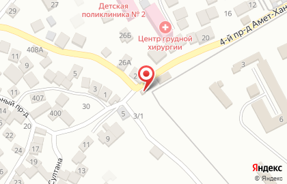 Продуктовый магазин в Махачкале на карте