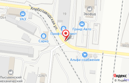 ПКФ "КрепКо" на Хлебозаводской улице на карте