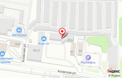 Магазин строительных материалов Бирфест в Засвияжском районе на карте