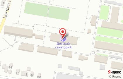 Санаторно-курортный комплекс Северокавказский в Пятигорске на карте