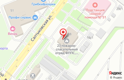 Сатэк на Салтыковской улице на карте