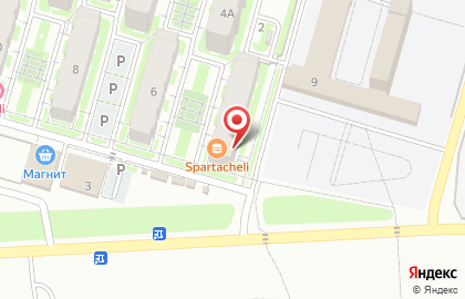 Салон-парикмахерская Сандр в Советском районе на карте