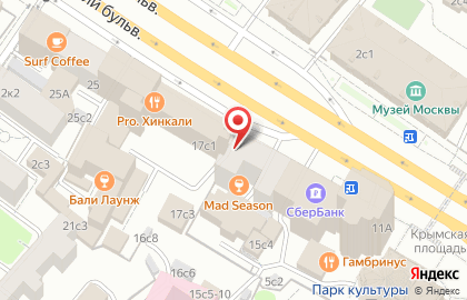 Салон Эстет-Оптик на Зубовском бульваре на карте