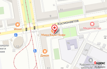 Бар Суши WOK в Орджоникидзевском районе на карте