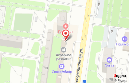 Аптека Апрель на Революционной улице на карте