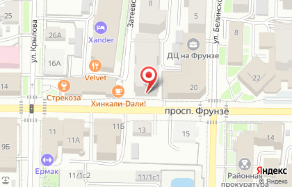 Росбанк в Томске на карте