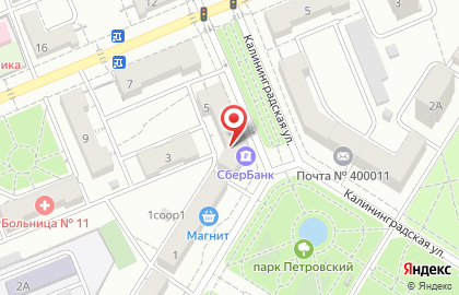 Парикмахерская Жасмин на Калининградской улице на карте