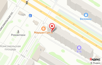 Цветочный магазин Горзеленхоз на проспекте Ленина на карте
