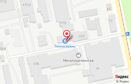 Торговая компания Техносервис на Социалистической улице на карте