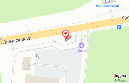 АЗС в Костроме на карте