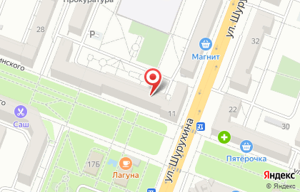 МАН в Тракторозаводском районе на карте