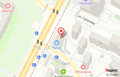 Магазин по продаже фруктов и овощей в Самаре на карте