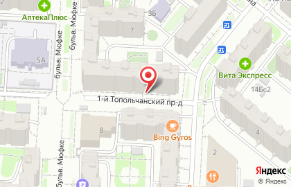 Парикмахерский салон Багира в Кировском районе на карте