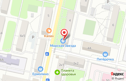 Секция единоборств Лига в Заволжском районе на карте