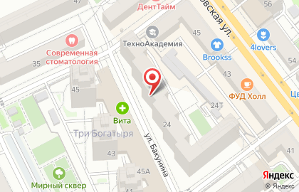 Клуб "В движении" на карте