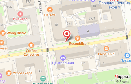 Гриль-бар ШашлыкоFF на улице Ленина, 6 на карте