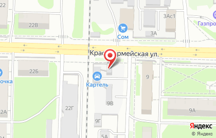 Автосервис Глобус в Нижнем Новгороде на карте