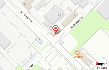 Магазин алкогольных напитков Красное & Белое на улице Фрунзе на карте