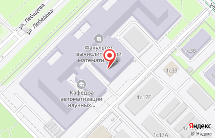 ИМТ-Центр на Ленинских Горах на карте