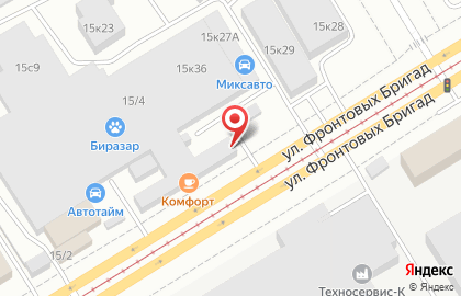 Клиниговая компания Эталон Чистоты в Орджоникидзевском районе на карте