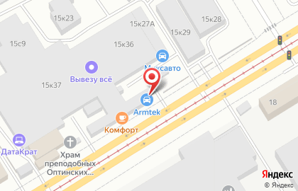 Торговый дом ЮниТрейд в Орджоникидзевском районе на карте