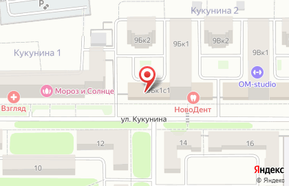 Учебный центр Академия в Новомосковске на карте