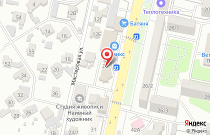 Мария на улице Пирогова на карте