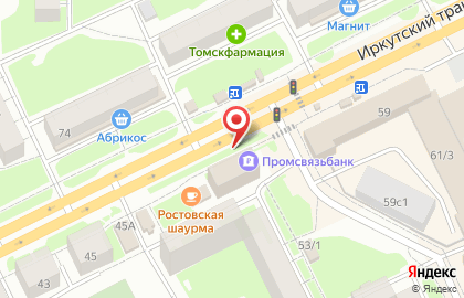 Лето на Иркутском тракте на карте