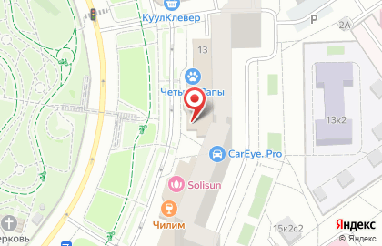 Кальянная Mos Lounge & Bar на Братиславской улице, 13к1 на карте