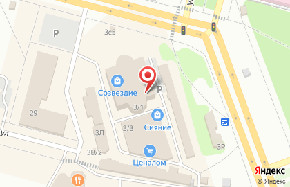 Магазин профессиональной косметики и инструментов красоты Profi Center в Красноярске на карте