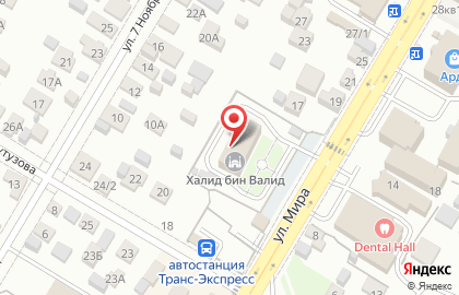Халит ибн Валит на карте