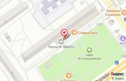 Салон Мир оптики в Тракторозаводском районе на карте